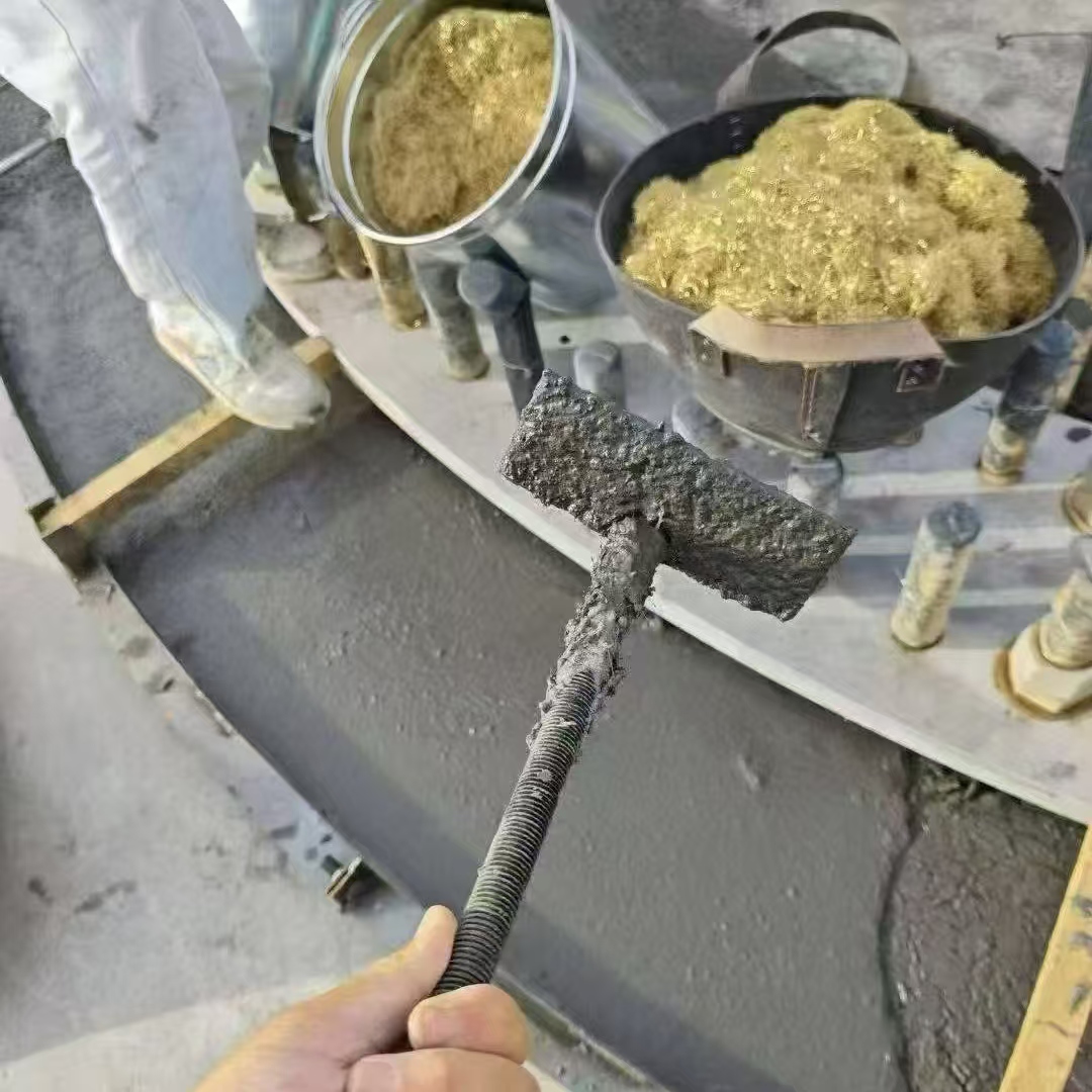 尖山C120钢纤维高强无收灌浆料 轧机压缩机汽轮机发电机锻压设备底座灌浆材料